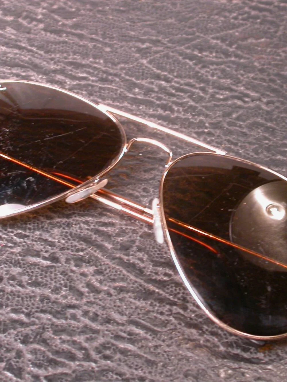 Ray Ban Classic Gold Aviator Large Sunglasses RB3025 Frame ONLY Italy